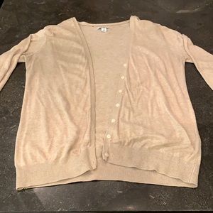 Old Navy Women’s Tan Medium Cardigan